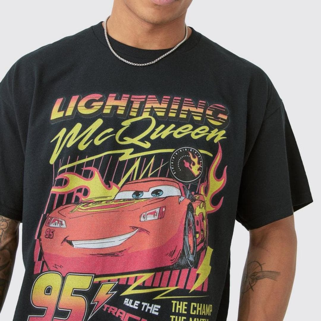 Vintage Lightning McQueen T-Shirt | Unisex Supercar Enthusiast Clothing – image 2, McQueen Tee, McQueen Merch, McQueen Shirt, McQueen Sweatshirt, McQueen Hoodie, McQueen Clothes