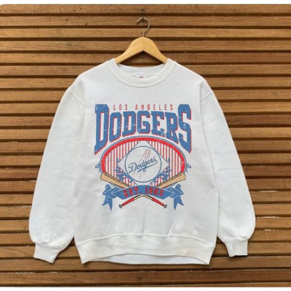 Vintage Los Angeles Dodgers Sudadera, Los Angeles Baseball Camiseta, Vintage Baseball Fan Hoodie, Gráfica Fútbol Americano Fan Gift – image 1, LA Dodgers Tee, LA Dodgers Shirt, LA Dodgers Sweatshirt, LA Dodgers Hoodie, LA Dodgers Clothes