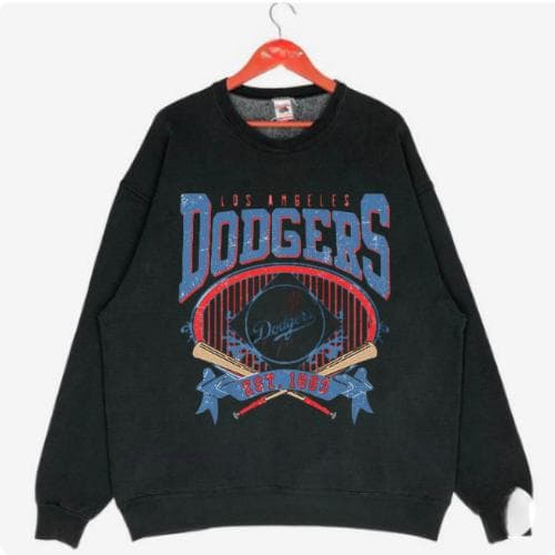 Vintage Los Angeles Dodgers Sudadera, Los Angeles Baseball Camiseta, Vintage Baseball Fan Hoodie, Gráfica Fútbol Americano Fan Gift – image 3, LA Dodgers Tee, LA Dodgers Shirt, LA Dodgers Sweatshirt, LA Dodgers Hoodie, LA Dodgers Clothes