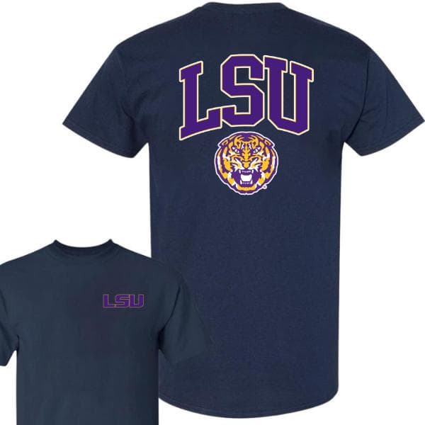 Vintage LSU Tigers 2-Sided Hoodie, Sweatshirt y Camiseta - Logo Retro – image 3, LSU Tigers Tee, lsu tigers shirt, lsu tigers sweatshirt, lsu tigers hoodie, lsu shirt