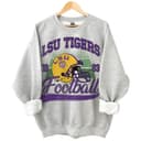 Sudadera Vintage LSU Tigers NCAA Football - Regalo Unisex Louisiana State 1 small thumbnail