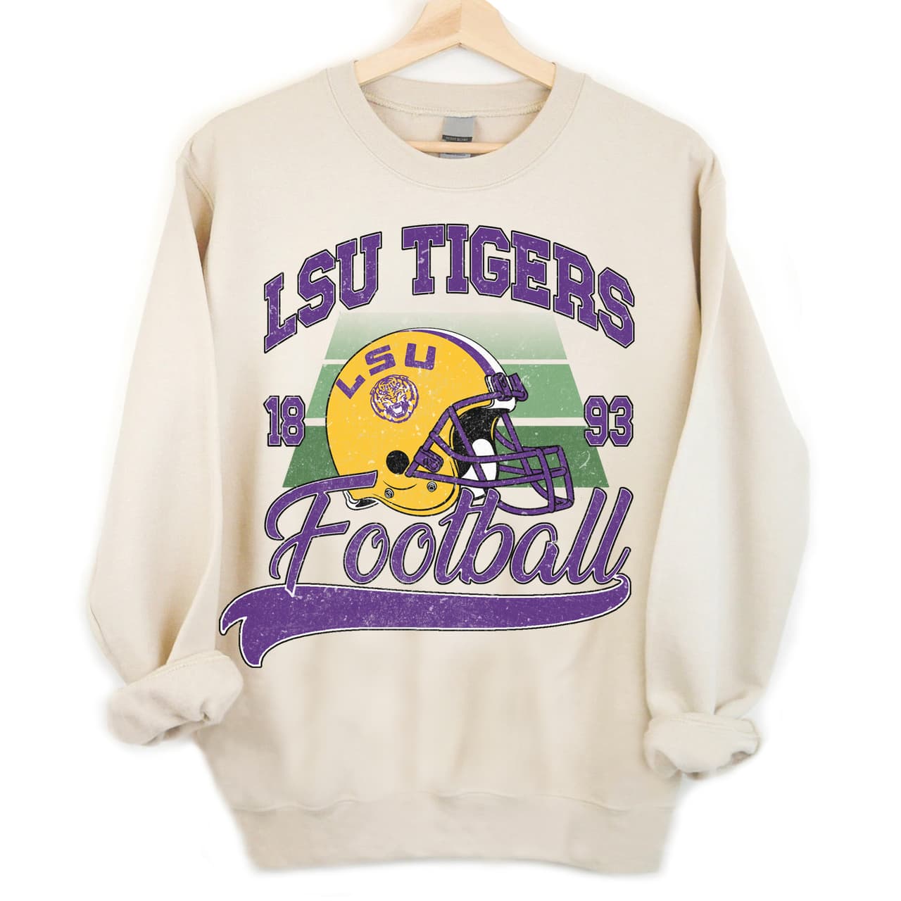 Sudadera Vintage LSU Tigers NCAA Football - Regalo Unisex Louisiana State – image 2, LSU Tigers Tee, LSU Tigers Merch, LSU Tigers Shirt, LSU Tigers Sweatshirt, LSU Tigers Hoodie, LSU Tigers Clothes