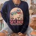 Vintage Mickey & Friends Disney Skyliner Epcot Washed Tee 3 small thumbnail
