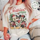 Vintage Mickey Minnie Christmas Main Street Shirt, Retro Party 2023 1 small thumbnail