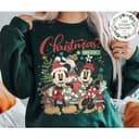 Vintage Mickey Minnie Christmas Main Street Shirt, Retro Party 2023 4 small thumbnail