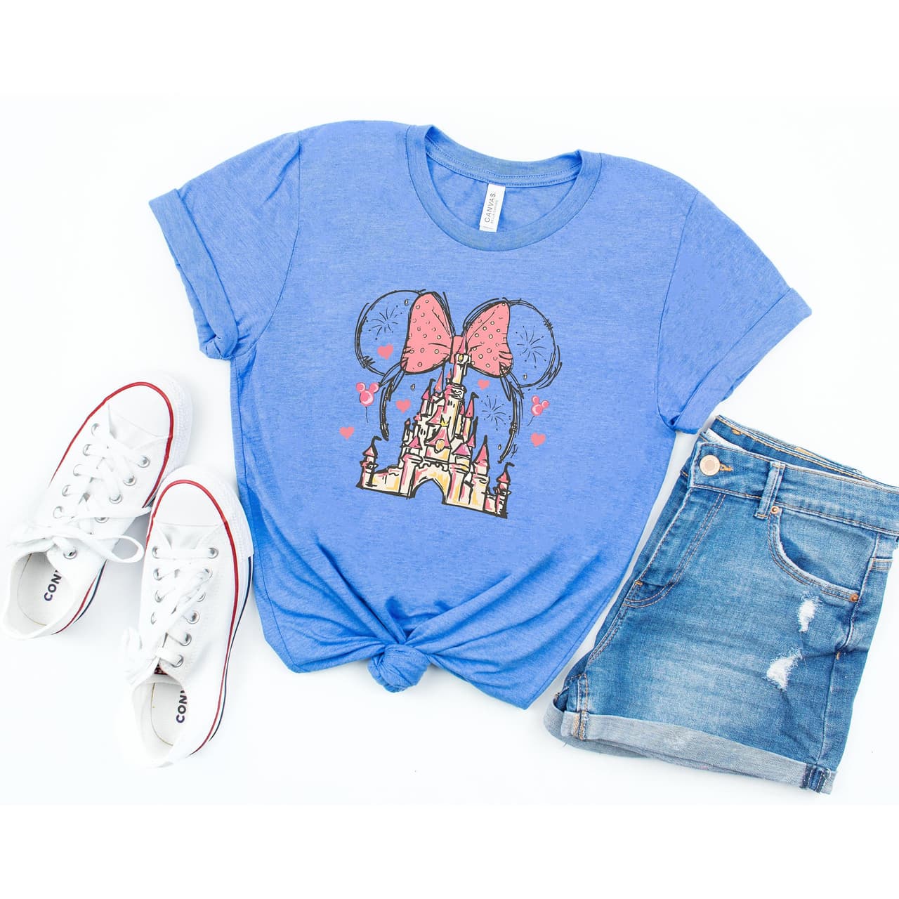 Vintage Mickey Minnie Mouse Castle Family Shirt Magic Kingdom Apparel – image 2, Mickey Tee, Mickey Merch, Mickey Shirt, Mickey Sweatshirt, Mickey Hoodie, Mickey Clothes