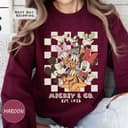 Vintage Miickkey & Co 1928 Retro Crewneck Sweatshirt - Magic Kingdom Gift 3 small thumbnail