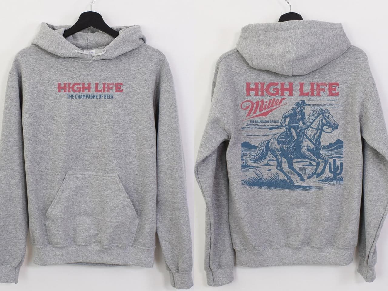 Vintage Miller High Life Beer Apparel: Hoodie, Shirt, Sweatshirt – image 1, Miller Tee, Miller Merch, Miller Shirt, Miller Sweatshirt, Miller Hoodie, Miller Clothes
