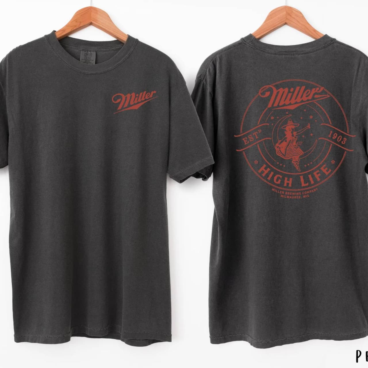 Vintage Miller High Life Comfort Colors Beer T-Shirt – image 1, Miller Tee, Miller Merch, Miller Shirt, Miller Sweatshirt, Miller Hoodie, Miller Clothes