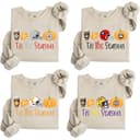 Vintage NCAA All Teams Football Sweatshirt | Halloween Tis The Season Crewneck 1 small thumbnail