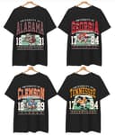 Vintage NCAA All Teams Unisex College T-shirt | Classic Cotton Tee 1 small thumbnail