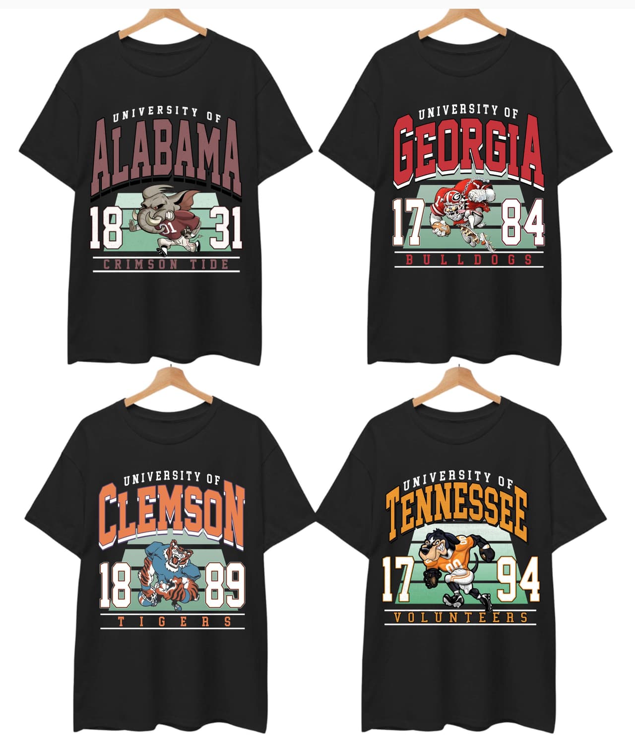 Vintage NCAA All Teams Unisex College T-shirt | Classic Cotton Tee – image 1, Vintage College Tee, NCAA T-Shirt, Alabama Crimson Tide tshirt, Ohio State Buckeyes tshirt, Texas Longhorns tshirt, Georgia Bulldogs tshirt, Michigan Wolverines tshirt