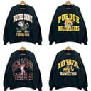 Sudadera Vintage NCAA College Cuello Redondo de Todos los Equipos Regalo 1 small thumbnail