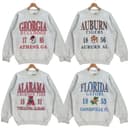 Vintage NCAA College Football Sweatshirt - Classic Cotton Pullover 1 small thumbnail