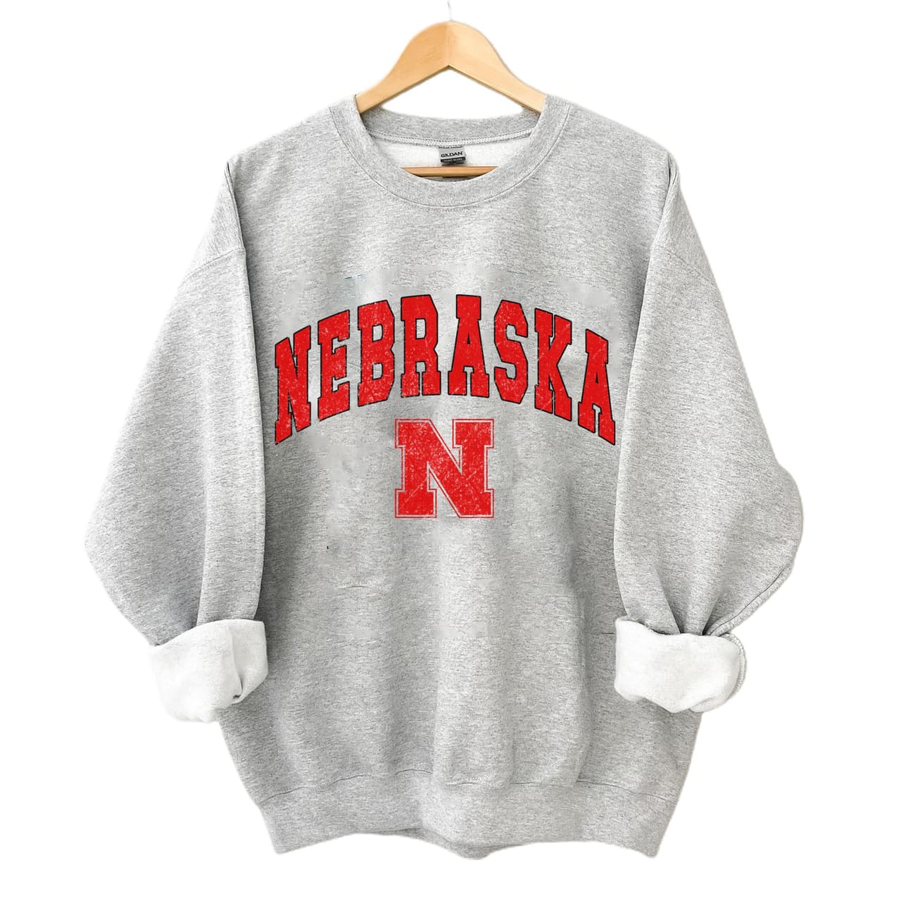 Sudadera Vintage Nebraska Cornhuskers Fútbol NCAA Fan Universitario – image 1, Nebraska Cornhuskers Tee, Nebraska Cornhuskers Merch, Nebraska Cornhuskers Shirt, Nebraska Cornhuskers Sweatshirt, Nebraska Cornhuskers Hoodie, Nebraska Cornhuskers Clothes