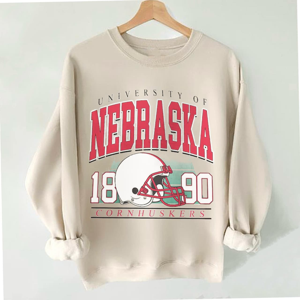 Sudadera Vintage Nebraska Cornhuskers NCAA - Regalo para Fan de Fútbol – image 2, Nebraska Cornhuskers Tee, Nebraska Cornhuskers Merch, Nebraska Cornhuskers Shirt, Nebraska Cornhuskers Sweatshirt, Nebraska Cornhuskers Hoodie, Nebraska Cornhuskers Clothes