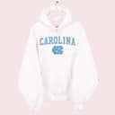 Vintage North Carolina Tar Heels Sudadera con Capucha y Cuello Redondo Retro 1 small thumbnail
