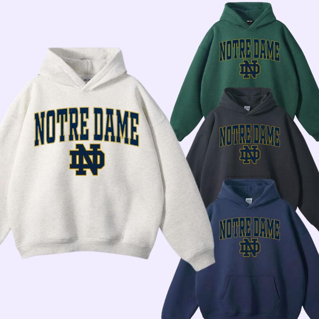 Vintage Notre Dame Fighting Irish Hoodie Retro Cuello Redondo Camiseta – image 1, Notre Dame Fighting Irish Tee, Notre Dame Fighting Irish Merch, Notre Dame Fighting Irish Shirt, Notre Dame Fighting Irish Sweatshirt, Notre Dame Fighting Irish Hoodie, Notre Dame Fighting Irish Clothes