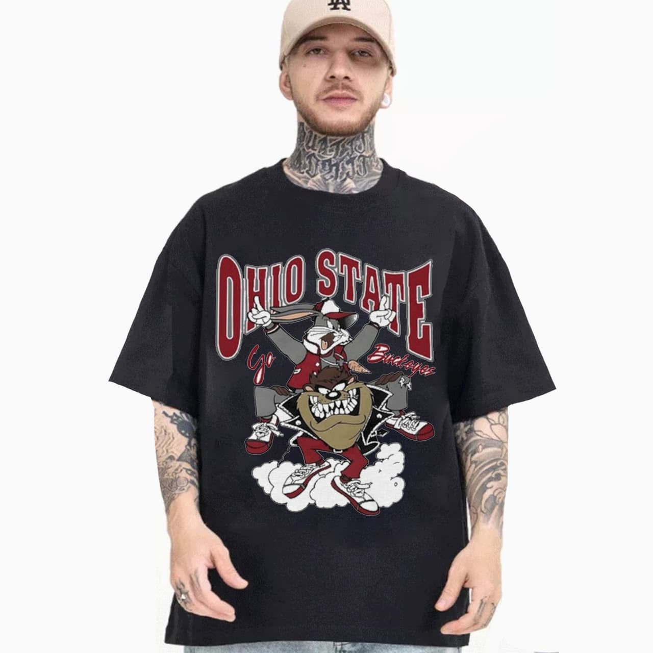 Camiseta Vintage Ohio State - Final Four NCAA para Fan Regalo – image 4, Ohio State Buckeyes Tee, ohio state buckeyes shirt, ohio state buckeyes tshirt, ohio state buckeyes sweatshirt, ohio state buckeyes hoodie