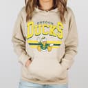 Sudadera Vintage Oregon Ducks NCAA Fútbol - Regalo Unisex Fan 3 small thumbnail