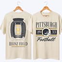 Vintage Pittsburgh Football Heinz Field Two-Sided Shirt & Hoodie 3 small thumbnail