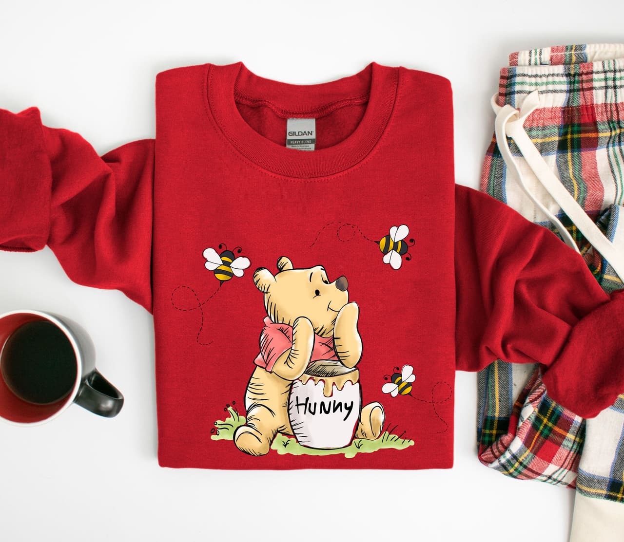 Vintage Pooh Sweatshirt, Wiinnie The Pooh and Friends Sweatshirt, Family Matching Sweater, Bear and Honey Shirt – image 3, Pooh Tee, disney shirt, cameron boyce merch, disney shirts for women, disney tee shirts womens, womens disney tee, disney family shirts