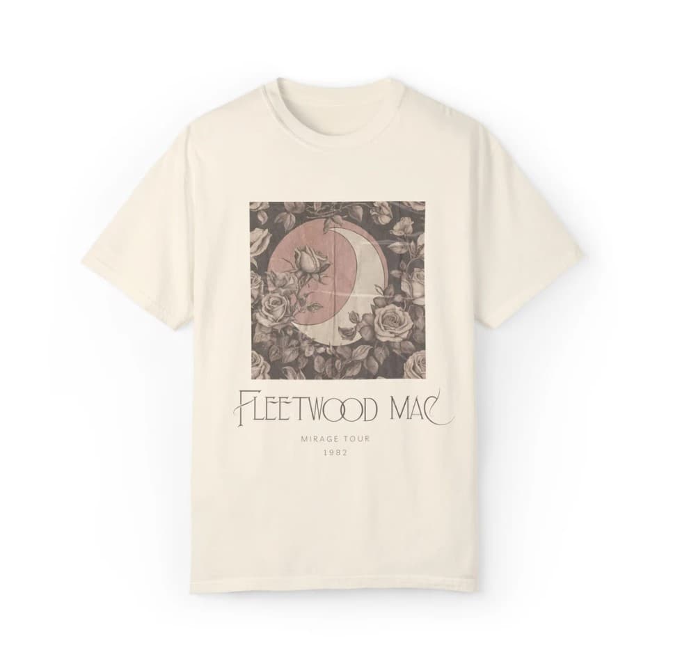 Vintage Retro Fleetwood Mac Mirage Band T-Shirt for Men & Women – image 3, Fleetwood Mac Tee, Fleetwood Mac Merch, Fleetwood Mac Shirt, Fleetwood Mac Sweatshirt, Fleetwood Mac Hoodie, Fleetwood Mac Clothes