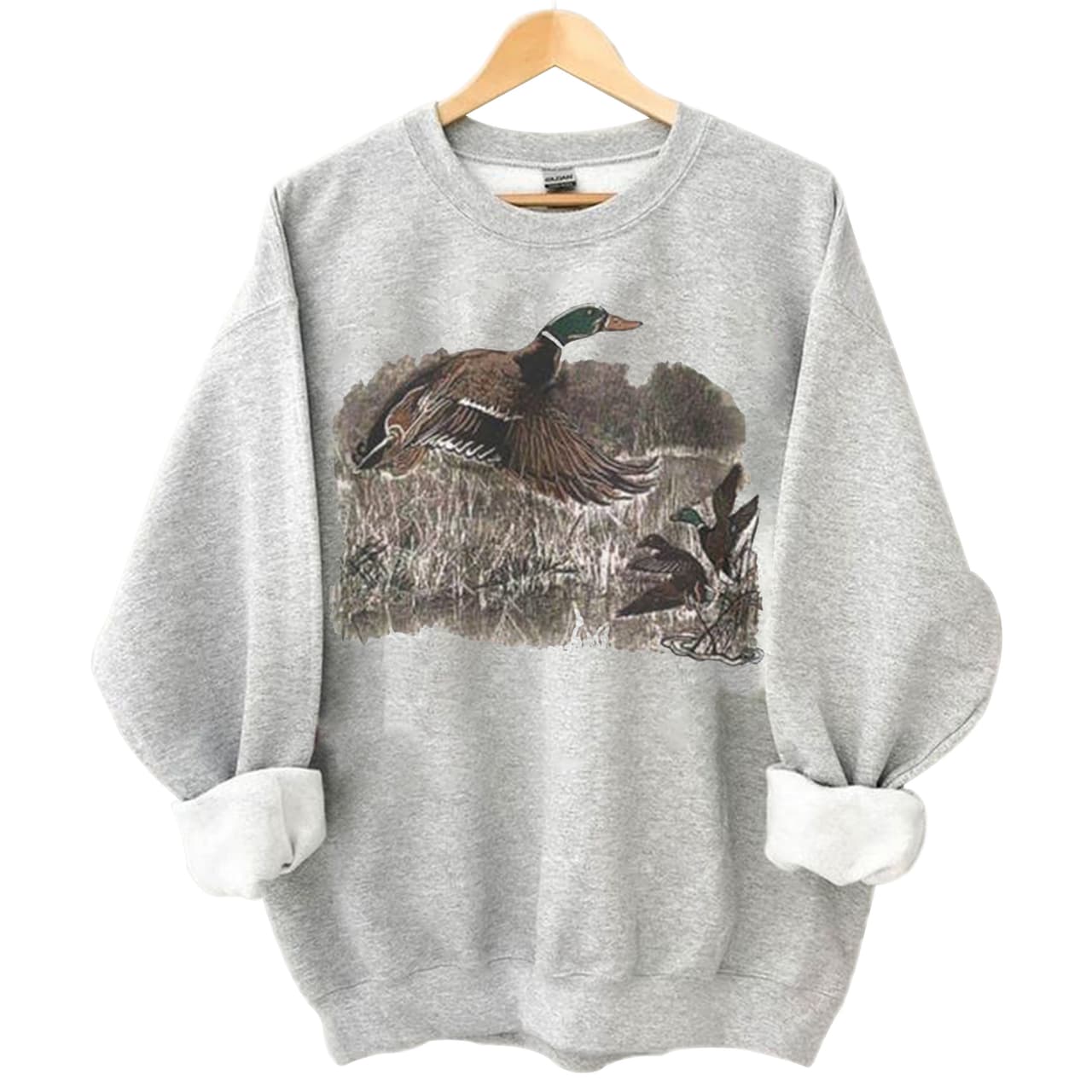 Camisa Vintage Retro Pato Mallard | Regalo de Otoño para Amantes de Animales, Hombres y Mujeres – image 1, Duck hunting Tee, Duck hunting Merch, Duck hunting Shirt, Duck hunting Sweatshirt, Duck hunting Hoodie, Duck hunting Clothes