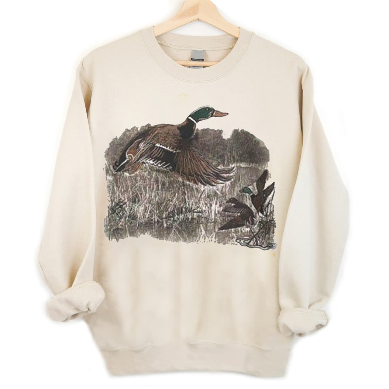 Camisa Vintage Retro Pato Mallard | Regalo de Otoño para Amantes de Animales, Hombres y Mujeres – image 2, Duck hunting Tee, Duck hunting Merch, Duck hunting Shirt, Duck hunting Sweatshirt, Duck hunting Hoodie, Duck hunting Clothes