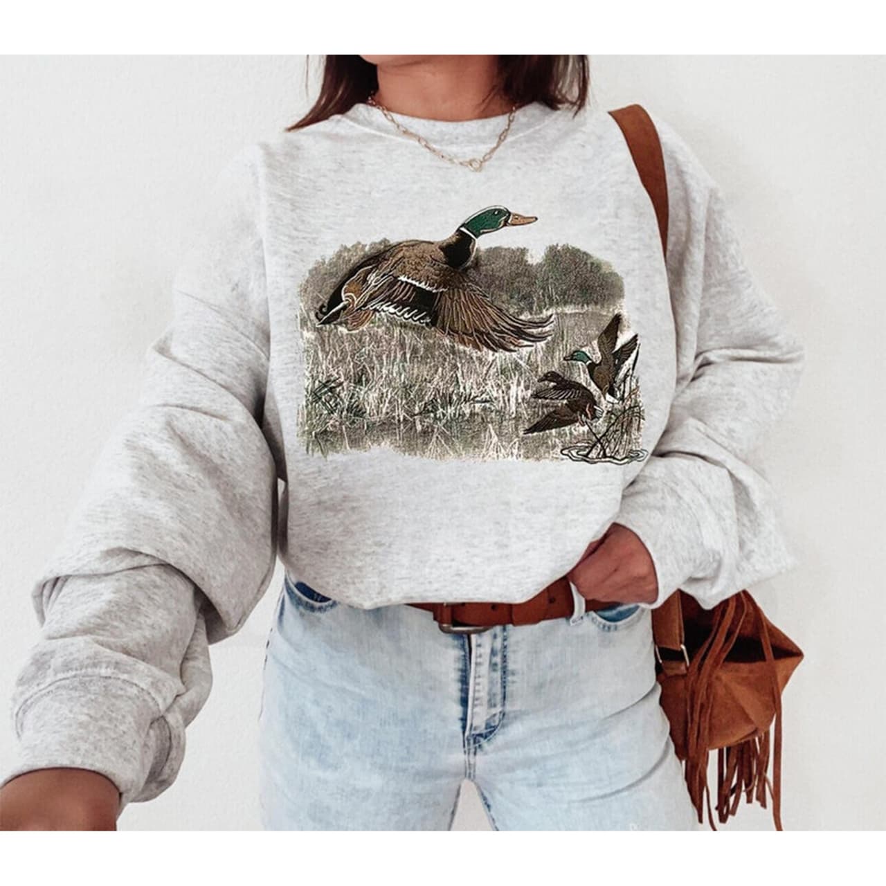 Camisa Vintage Retro Pato Mallard | Regalo de Otoño para Amantes de Animales, Hombres y Mujeres – image 3, Duck hunting Tee, Duck hunting Merch, Duck hunting Shirt, Duck hunting Sweatshirt, Duck hunting Hoodie, Duck hunting Clothes