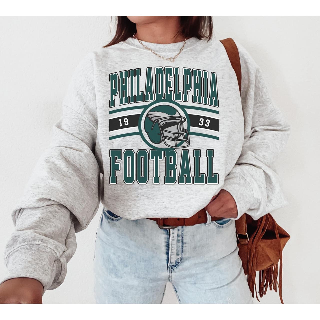 Vintage Retro Philadelphia Eagles Football Crewneck T-Shirt & Sweatshirt – image 1, Philadelphia Eagles Tee, jalen hurts shirsey, philadelphia eagles merch, eagles sweatshirt, philadelphia eagles sweatshirt, eagles hooded sweatshirt, eagles shirt