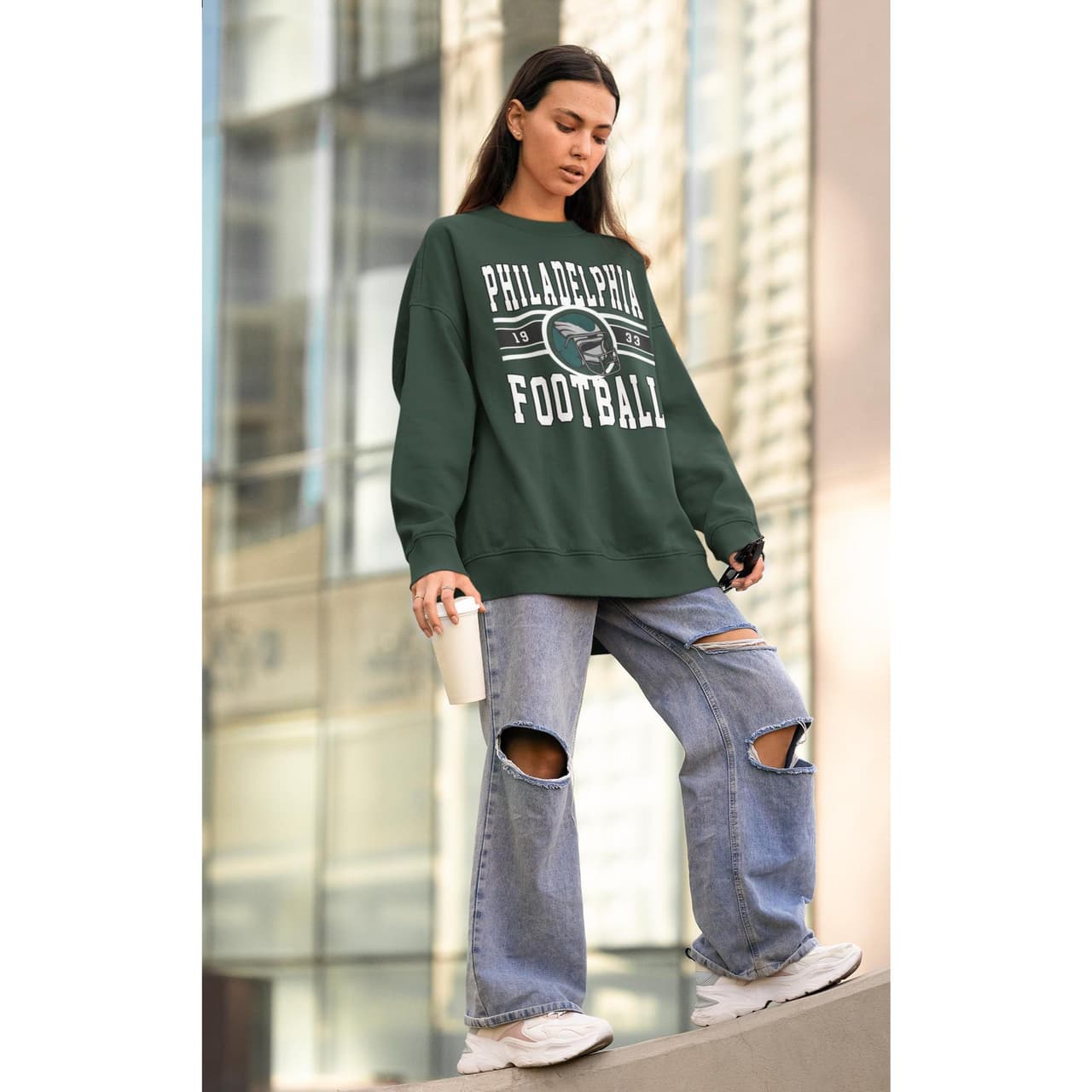 Vintage Retro Philadelphia Eagles Football Crewneck T-Shirt & Sweatshirt – image 3, Philadelphia Eagles Tee, jalen hurts shirsey, philadelphia eagles merch, eagles sweatshirt, philadelphia eagles sweatshirt, eagles hooded sweatshirt, eagles shirt