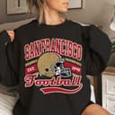 Sudadera Vintage San Francisco 49ers Football Crewneck 1 small thumbnail