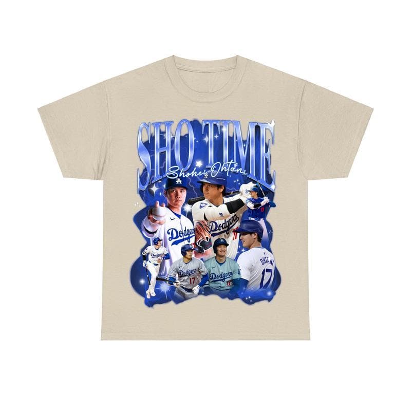 Vintage Shohei Ohtani T-Shirt - Dodgers Baseball Player Gift Unisex – image 3, LA Dodgers Tee, LA Dodgers Merch, LA Dodgers Shirt, LA Dodgers Sweatshirt, LA Dodgers Hoodie, LA Dodgers Clothes