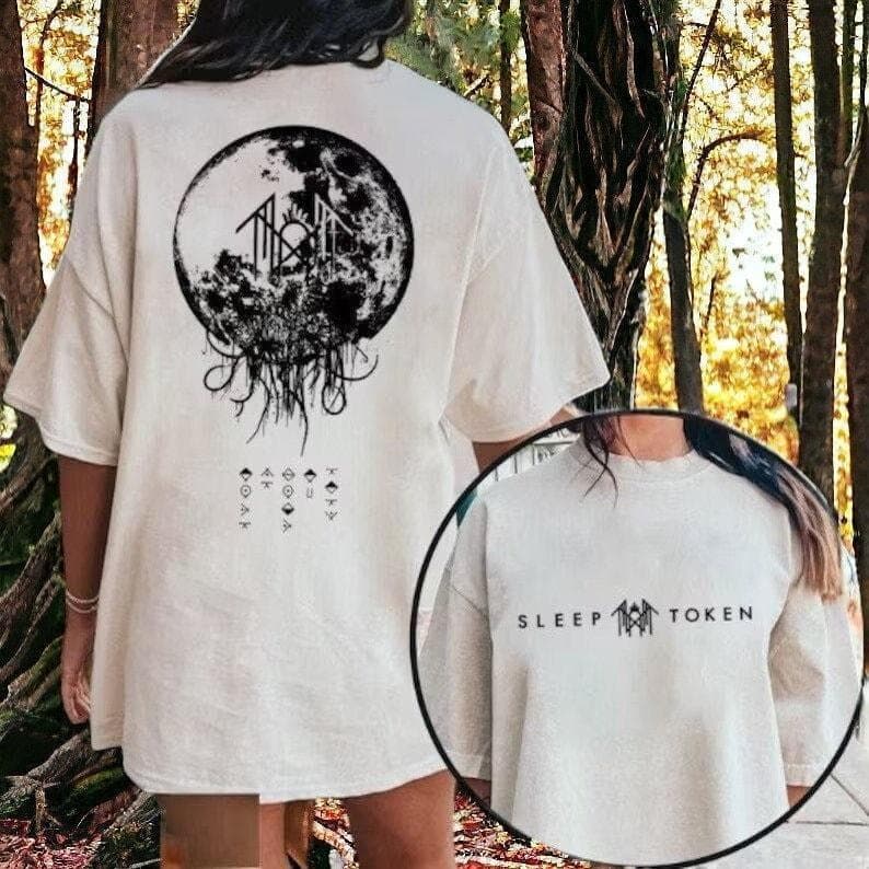 Vintage Sleep Token Reaper Angel 2-Sided Sweatshirt Hoodie T-Shirt Merch – image 1, Sleep Token Tee, Sleep Token Merch, Sleep Token Shirt, Sleep Token Sweatshirt, Sleep Token Hoodie, Sleep Token Clothes