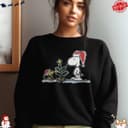Vintage Snoopy Charlie Christmas Sweatshirt Hoodie Comfort Colors 4 small thumbnail