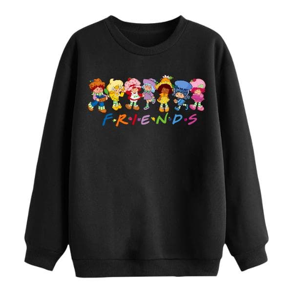 Vintage Strawberry Shortcake & Friends Girly Sweatshirt – image 3, Disneey Princess Tee, disney shirt, cameron boyce merch, disney shirts for women, disney tee shirts womens, womens disney tee, disney family shirts