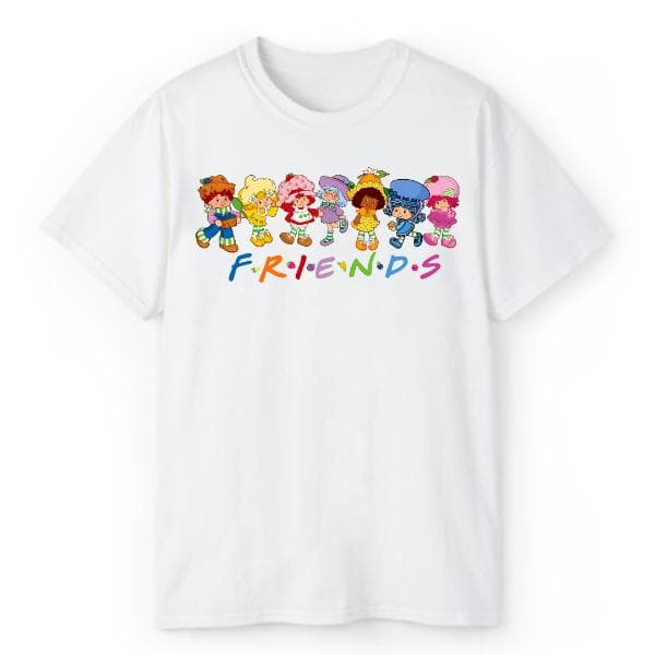 Vintage Strawberry Shortcake & Friends Girly Sweatshirt – image 4, Disneey Princess Tee, disney shirt, cameron boyce merch, disney shirts for women, disney tee shirts womens, womens disney tee, disney family shirts