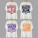 Vintage T-shirt All Teams NCAA, Classic T-shirt Cotton, College FootBall T-shirt , Gif For Fan Jersey Menswear 1 small thumbnail