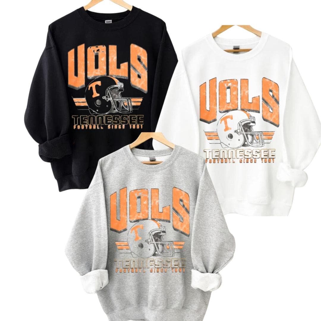 Vintage Tennessee Vols 1891 Football T-Shirt & Sweatshirt Gift – image 1, Tennessee Volunteers Tee, tennessee football shirts, vols shirt, tennessee vols t shirt, tennessee football sweatshirt, tennessee volunteers t shirt, tennessee vols tee shirts