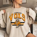 Vintage Tennessee Volunteers NCAA Sweatshirt - Football Basketball 2 small thumbnail