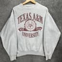 Sudadera Vintage Texas A&M University Aggie Football 1 small thumbnail
