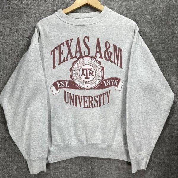 Sudadera Vintage Texas A&M University Aggie Football – image 1, Texas A&M Aggies Tee, Texas A&M Aggies Merch, Texas A&M Aggies Shirt, Texas A&M Aggies Sweatshirt, Texas A&M Aggies Hoodie, Texas A&M Aggies Clothes