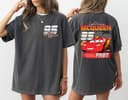 Camiseta Familiar Vintage Lightning McQueen 95 Think Fast Doble Cara 1 small thumbnail