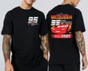 Camiseta Familiar Vintage Lightning McQueen 95 Think Fast Doble Cara 2 small thumbnail