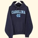 Sudadera Vintage UNC Tar Heels Retro Fútbol Americano para Fans 1 small thumbnail