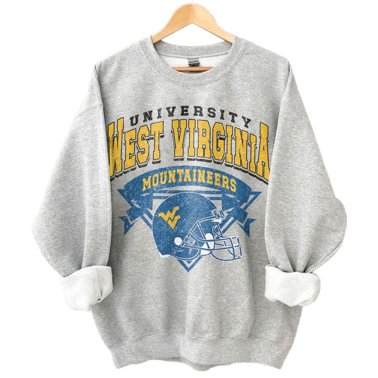 West Virginia Mountaineers Vintage Football NCAA Sweatshirt T-shirt Hoodie Regalos Unisex – image 1, West Virginia Mountaineers Tee, West Virginia Mountaineers Merch, West Virginia Mountaineers Shirt, West Virginia Mountaineers Sweatshirt, West Virginia Mountaineers Hoodie, West Virginia Mountaineers Clothes