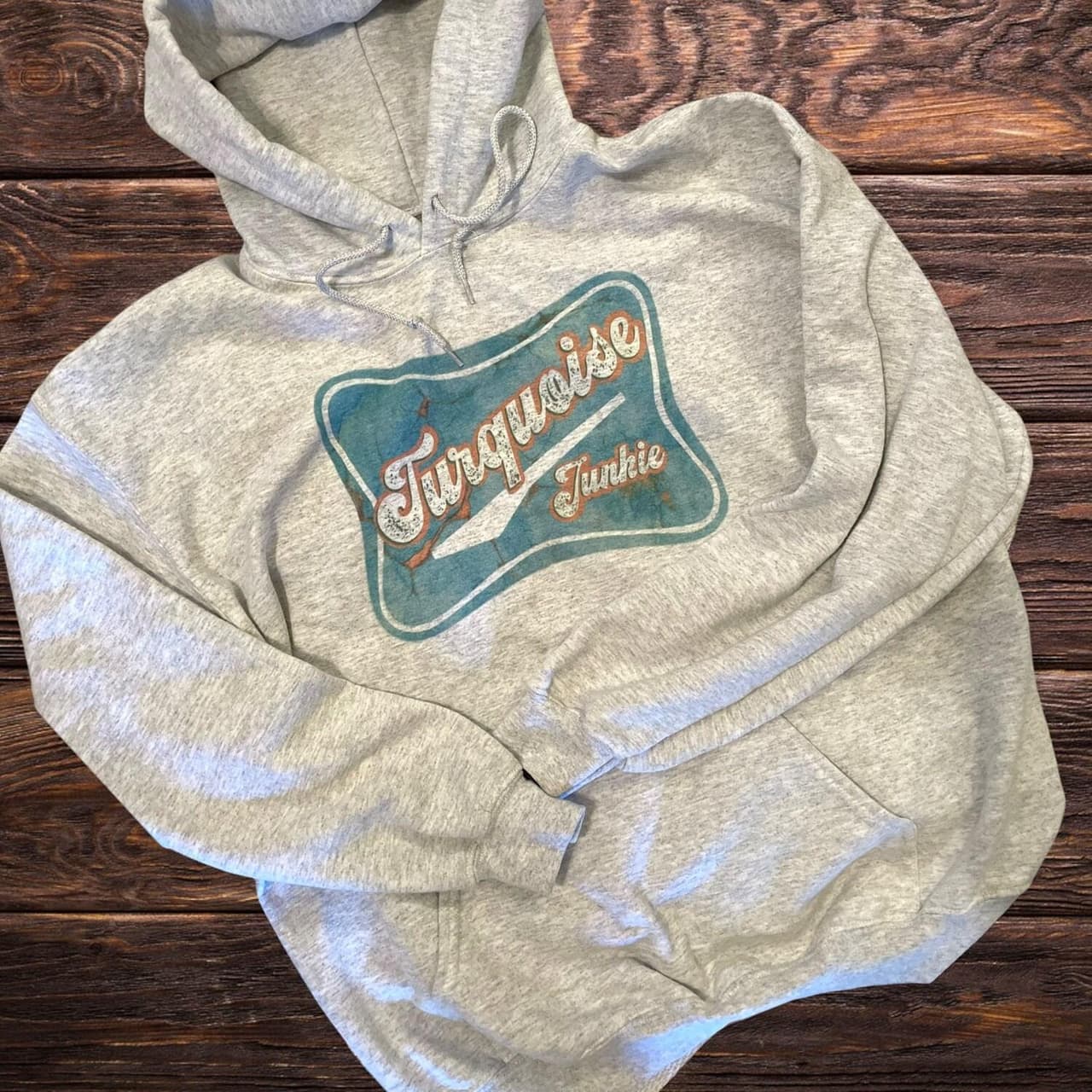 Western Turquoise Junkie Gray Hoodies, Tees & Sweatshirts – image 1, Western Turquoise Junkie Tee, Western Turquoise Junkie Merch, Western Turquoise Junkie Shirt, Western Turquoise Junkie Sweatshirt, Western Turquoise Junkie Hoodie, Western Turquoise Junkie Clothes