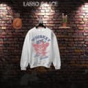 Whiskey Bent Hell Bound Cowgirl Western Country Music Crewneck 2 small thumbnail