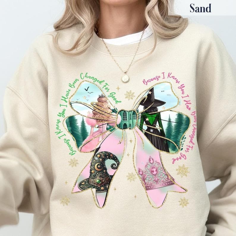 Wicked Elphaba Glinda Shirt | Defy Gravity Fan Gift for Wizard Fans – image 1, Wicked Elphaba Glinda Tee, Wicked Elphaba Glinda Merch, Wicked Elphaba Glinda Shirt, Wicked Elphaba Glinda Sweatshirt, Wicked Elphaba Glinda Hoodie, Wicked Elphaba Glinda Clothes